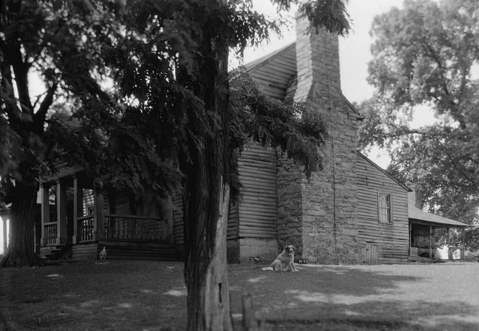 Historic Tipton-Haynes House exterior in Johnson City, Tennessee